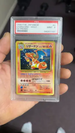 Nintendo 1998 Pokemon TCG Charizard CD Promo Holo Japanese PSA 9 - Image 1