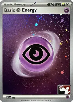 1x Basic Psychic Energy (Cosmos Holo, #005) - NM Eng Pokemon - Prize Pack Series - Image 1