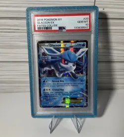 Pokemon Glaceon EX XY Fates Collide Holo Ultra Rare #20 PSA 10 Gem Mint New Cert - Image 1