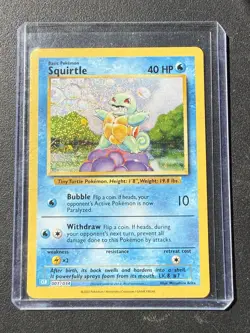 Squirtle 001/034 CLB Classic Collection Blastoise Deck Holo Pokemon TCG 2023 NM - Image 1