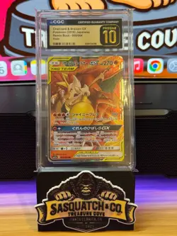 Pokemon TCG Pristine 10 Charizard & Braixen GX 008/064 Remix Bout - Image 1