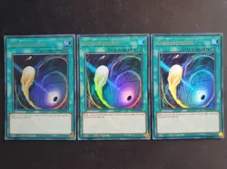 3x Yu-Gi-Oh! RA02-DE061 Kosmoszyklon Ultra Rare NM 1st - Image 1
