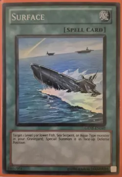 YuGiOh Surface Super Rare GENF-EN049 - Image 1