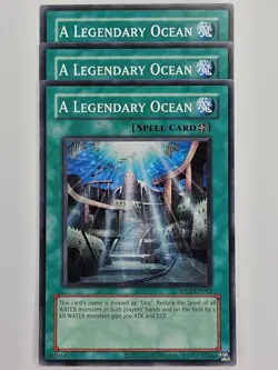 Yu Gi Oh - 3x RP02-EN062 A Legendary Ocean - Common - Image 1