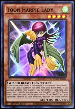 Yugioh Toon Chaos TOCH-EN 1st Edition MINT-NM (PACK FRESH) Singles - Image 2