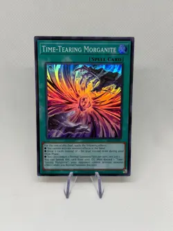 Time-Tearing Morganite ES01-AE067 Playset x3 Super Rare AE NM YuGiOh Card - Image 3