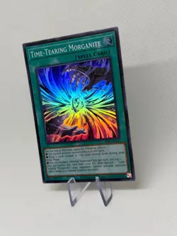 Time-Tearing Morganite ES01-AE067 Playset x3 Super Rare AE NM YuGiOh Card - Image 5