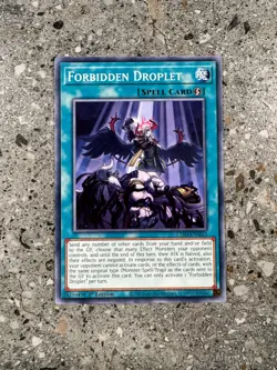 Yugioh TCG Forbidden Droplet L26D-ENM13 1st Edition NM-M Combined Ship - Image 1