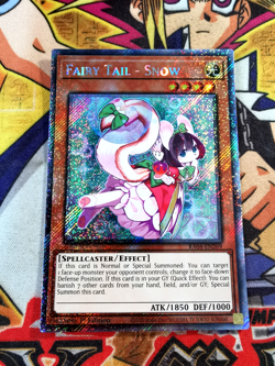Fairy Tale - Snow ra04-en269 (M/NM+) Platinum-Secret Rare Yu-Gi-Oh! - Image 1