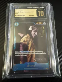 CGC 10 Pristine Arlong P-048 Promo One piece 2024 Premium Coll. Live Action - Image 1