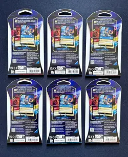Disney Lorcana TCG: First Chapter EVERY ART Sleeved Blister Lot Of 6 SEALED EN02 - Image 2