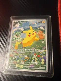 Pokemon Pikachu TCG SVP 88 Black Star Promo Holo Rare Card NM Collectors Chest - Image 1
