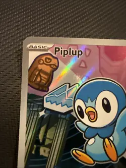Piplup 042 Holo MEP Mega Evolution Promo Pokemon Full Art Pokemon Card - Image 2