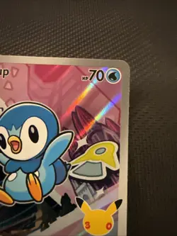 Piplup 042 Holo MEP Mega Evolution Promo Pokemon Full Art Pokemon Card - Image 3
