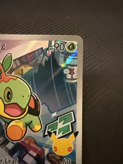 First Partner Turtwig Promo Pokemon Card 040 - Image 3