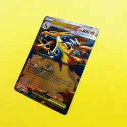 Mega Charizard Y ex 030 2025 Pokemon Mega Evolution Black Star Promo Card NM+ - Image 2