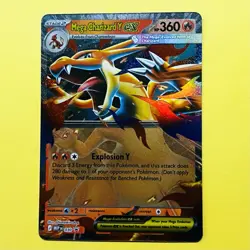 Mega Charizard Y ex 030 2025 Pokemon Mega Evolution Black Star Promo Card NM+ - Image 5