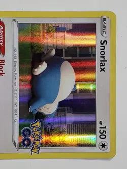 HOLO Snorlax 055/078 NM / M - RARE Pokemon GO TCG Card - $2 Combined Shipping - Image 2
