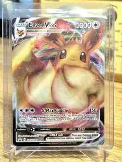 Eevee VMAX SWSH087 - Full Art Promo - Holo Pokemon Card - Near Mint (NM) - Image 1