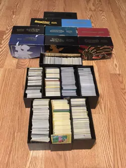 Giant Pokemon Card Collection Vintage & Modern Lot Read Description - Image 1