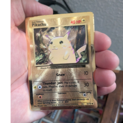 Pokemon Pikachu Metal Promo Holo Celebrations Card 058/102 40 HP Miscellaneous - Image 1