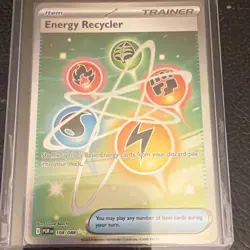 Pokemon Energy Recycler Trainer-Item Foil Uncommon POR 108/088 English Card - Image 1