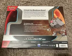 Sealed Pokemon Bloodmoon Ursaluna ex Box | TCG Promo Pack | NEW English - Image 2