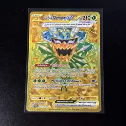 Pokemon TCG Teal Mask Ogerpon EX 221/167 Scarlet Violet Twilight Masquerade - Image 1