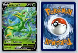 Serperior Pokemon TCG Silver Tempest Ultra Rare SIT 007/195 Pokemon NM Foil - Image 3
