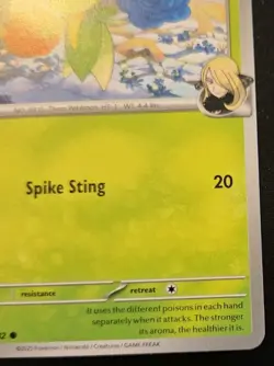 Cynthia's Roselia 007/182 Common Scarlet & Violet: Destined Rivals Pokemon TCG - Image 5