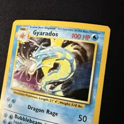 Gyarados 6/102 Base Set Unlimited 1999 Holo Rare Pokemon TCG - MP - Image 2