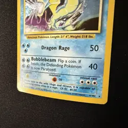 Gyarados 6/102 Base Set Unlimited 1999 Holo Rare Pokemon TCG - MP - Image 3