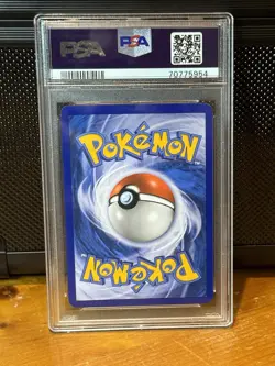 2009 POKEMON PLATINUM RISING RIVALS #8 LUCARIO GL-HOLO PSA 9 Mint - Image 2