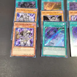 Yugioh TCG- 9x Dark world card lot - Inc. Rares - LCJW-EN250 - Collection - NM - Image 3
