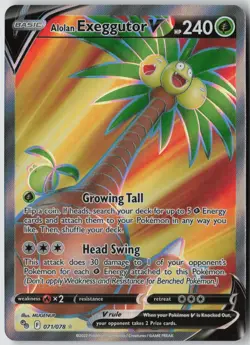 Alolan Exeggutor V 071/078 Pokemon GO - Pokemon TCG - Image 1