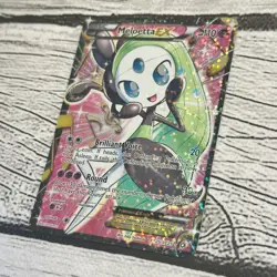 Pokemon Meloetta EX RC25/RC25 Legendary Treasures Radiant Collection Full Art LP - Image 3