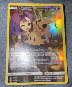 Mimikyu (Secret) SM - Cosmic Eclipse - Pokemon NM 245/236 - Image 1