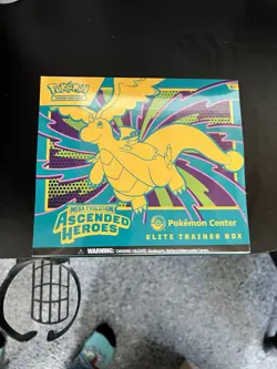 Ascended Heroes Pokemon Center ETB Elite Trainer Box Factory Sealed - Image 1