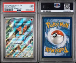 Charmander Obsidian Flames Etb Pokemon En-Sv Black Star Promo SVP044 PSA 9 - Image 3