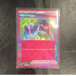 Pokemon Company Hero's Cape ACE SPEC Rare Holo 152/162 SV05 Temporal Forces EN - Image 1
