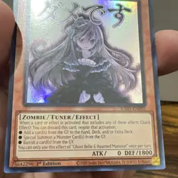 Yu-Gi-Oh! Ghost Belle & Haunted Mansion Effect RC5 1st Ed RA05-EN092 - Image 5