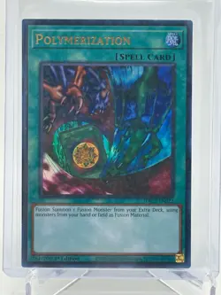 Yugioh Polymerization UR 1st Edition HAC1-EN022 Near Mint - Image 1
