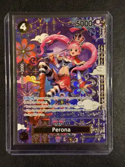 PERONA - One Piece TCG - OP06-093 OP14 SP English Alt Art The Azure Sea's Seven - Image 1