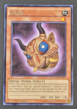 Yugioh TCG - Supay - LC5D-EN225 - 1st Edition - Rare - LP/NM - Monster - Tuner - Image 1