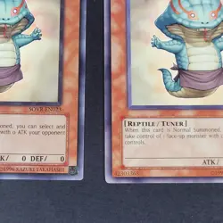 Yugioh TCG - 2x Reptilianne Viper - SOVR-EN023 - LP/NM - Unlimited Ed. - 2009 - Image 3