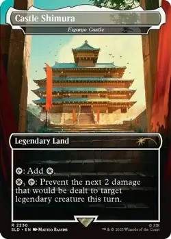 MTG Castle Shimura - Eiganjo Castle (2230), NM-Mint, English Secret Lair Drop Se - Image 1