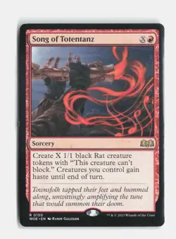 Song of Totentanz 150 Wilds of Eldraine MTG NM - Image 1