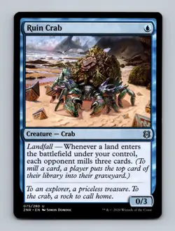 Ruin Crab Zendikar Rising Non-Foil MTG NM - Image 1