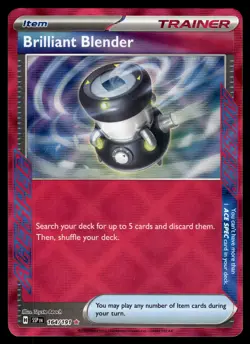 Brilliant Blender ACE SPEC 164/191 SV08: Surging Sparks Pokemon - Image 1
