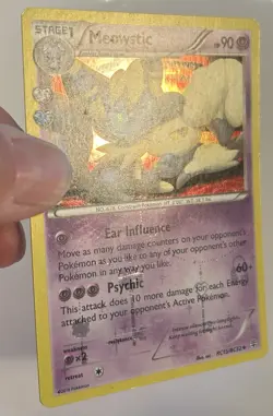Meowstic RC15/RC32 Generations Reverse Holo Pokemon Card LP - Image 2